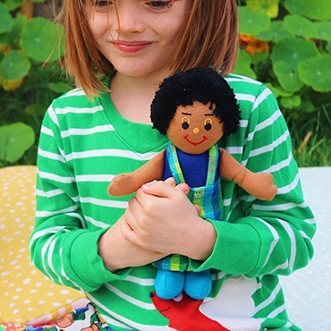 Rag dolls to celebrate our multi cultural world . . .