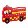 Fire engine number 1-10 jigsaw puzzle