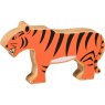 Wooden orange tiger toy