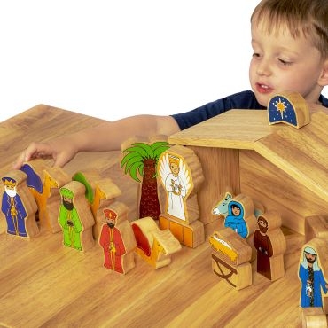 Celebrate the season with our NEW deluxe nativity story set