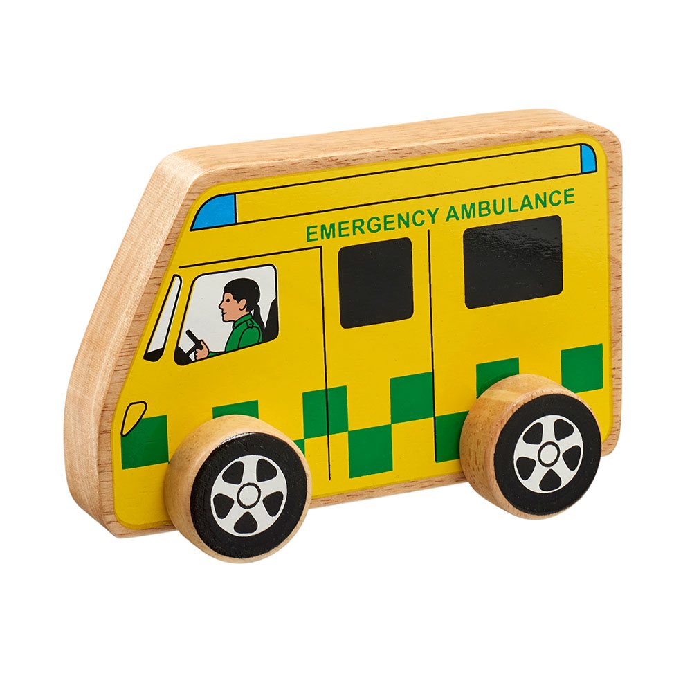 Yellow cheap ambulance toy