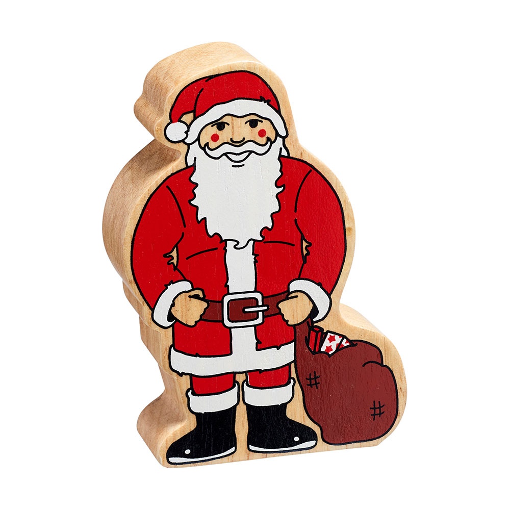 Wooden Toy Character Father Christmas | Lanka Kade