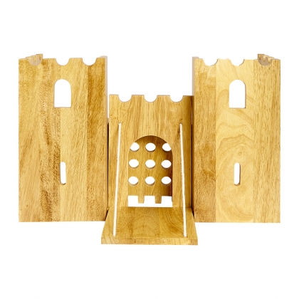 Wooden castle playscene