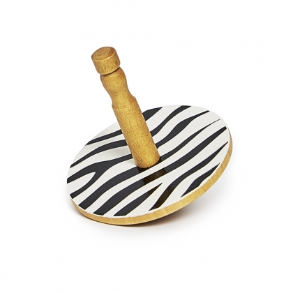 Zebra spinning top Zebra spinning top