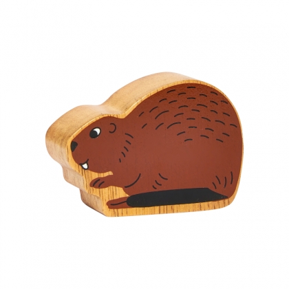 Wooden brown beaver Wooden brown beaver