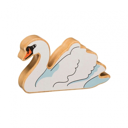 Wooden white swan toy Wooden white swan toy