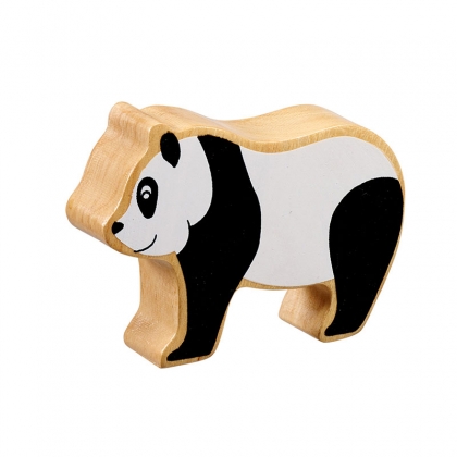 Wooden black & white panda toy Wooden black & white panda toy