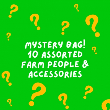 Mystery bag - 10 assorted farm accessories *Imperfect* Mystery bag - 10 assorted farm accessories *Imperfect*