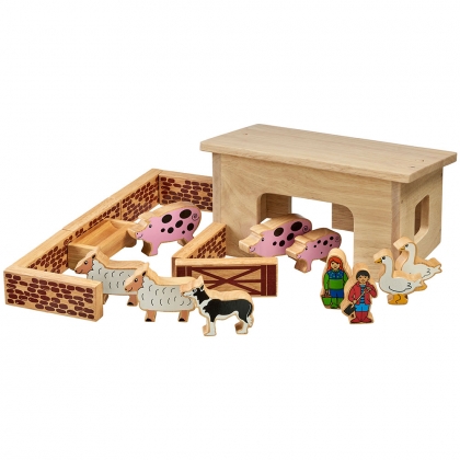 childrens wooden farm