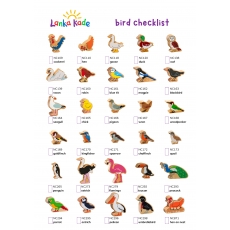 Character checklist - colourful animals