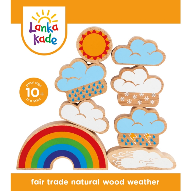 Wooden Toy Weather Playset | Fair Trade