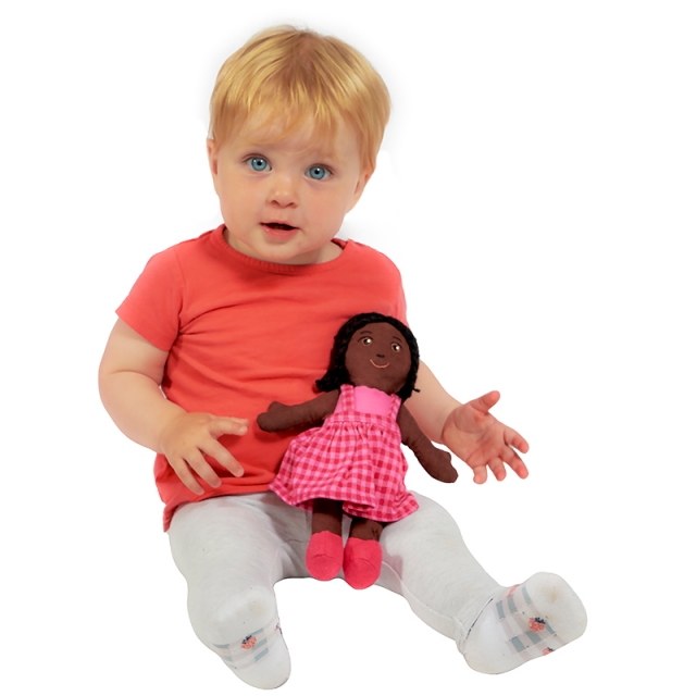 One-of-a-kind deals Multiracial Ragdoll, 2 Dolls in 1