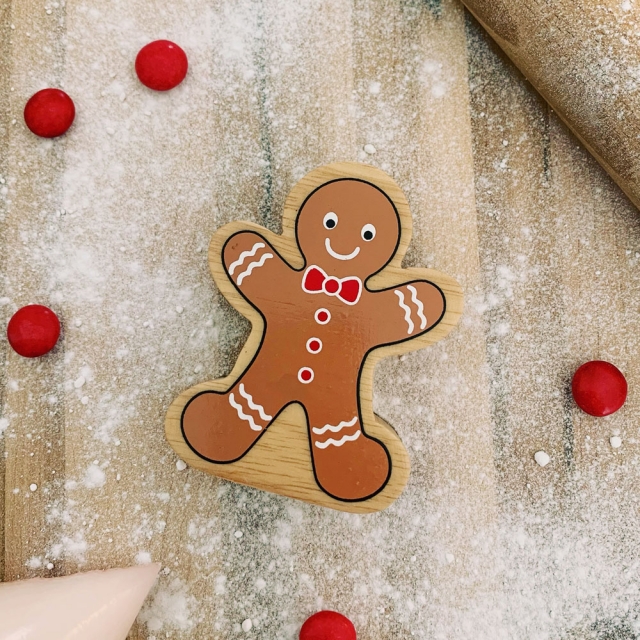 Wooden Toy Character Gingerbread Man | Fair Trade