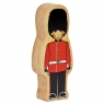 Lanka Kade Toys Wooden black & red guardsman toy