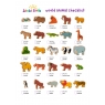 Lanka Kade Toys Character checklist - colourful animals