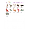 Lanka Kade Toys Character checklist - colourful animals