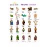 Lanka Kade Toys Character checklist - colourful figures