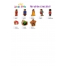 Lanka Kade Toys Character checklist - colourful figures