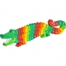 Chuncky colourful twenty six piece wooden number 1-25 crocodile jigsaw puzzle